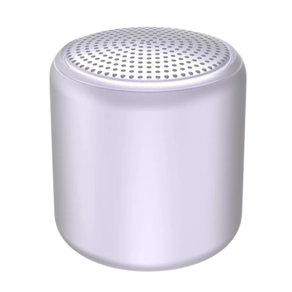 Deep Bass Mini Bluetooth Speaker -Pearl White - Ozerty